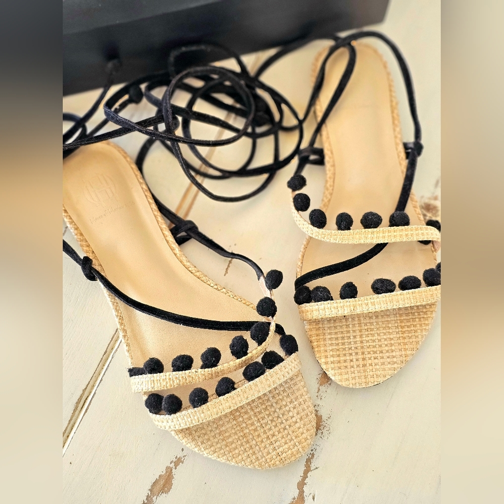 House of Harlow Strappy Sandals Size 8 - Picture 4 of 5